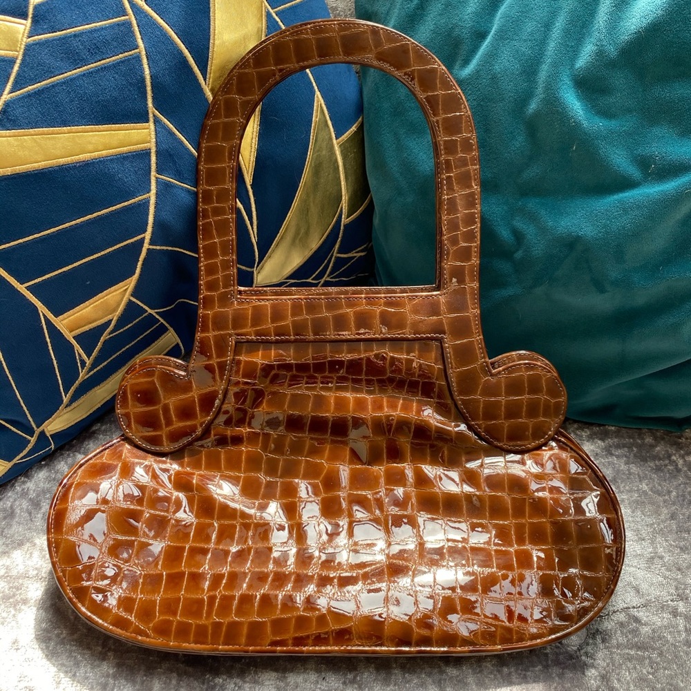 RARE!!! The Venetian Bag by sculptor - leather